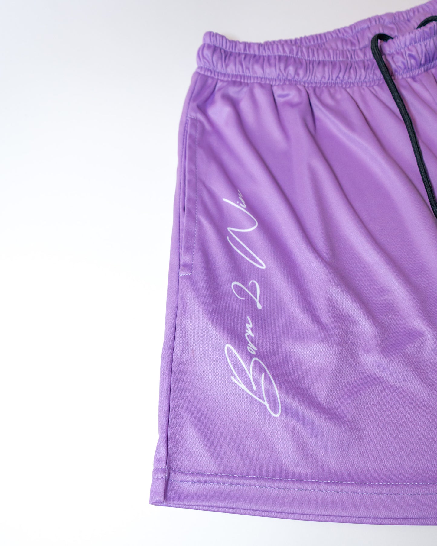 Purple "GA" Shorts