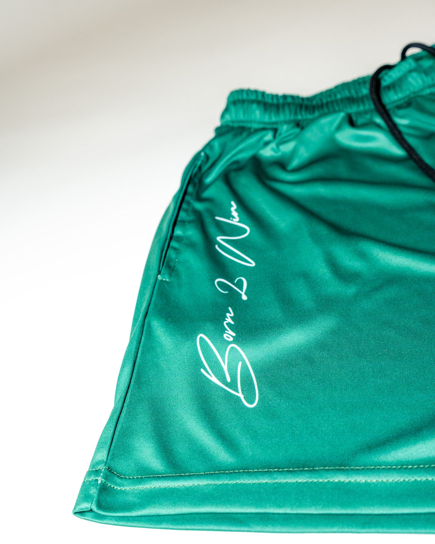 Jade Green "GA" Shorts