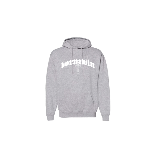 B2W "Puff" Hoodie Grey